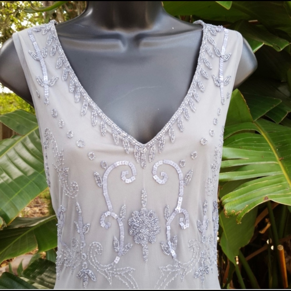 Beaded flapper style dress